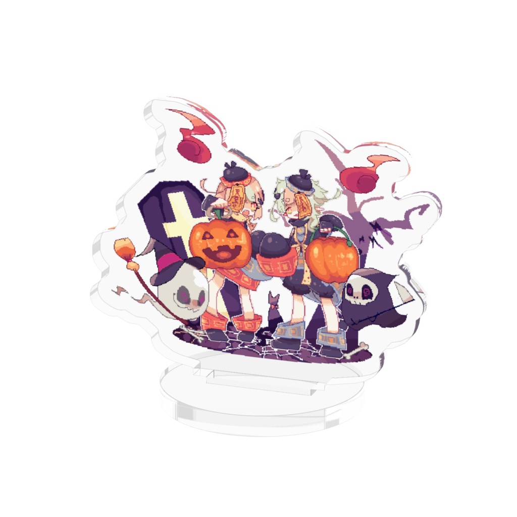 淡音うる・淡音むう＊キョンシー【とりーと】／アクリルフィギュア