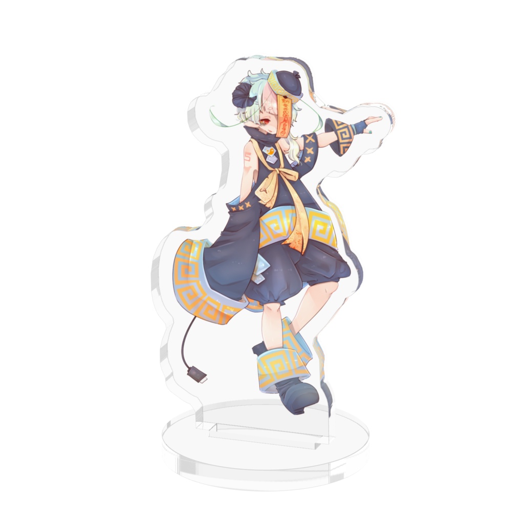 淡音むう＊キョンシー／アクリルフィギュア