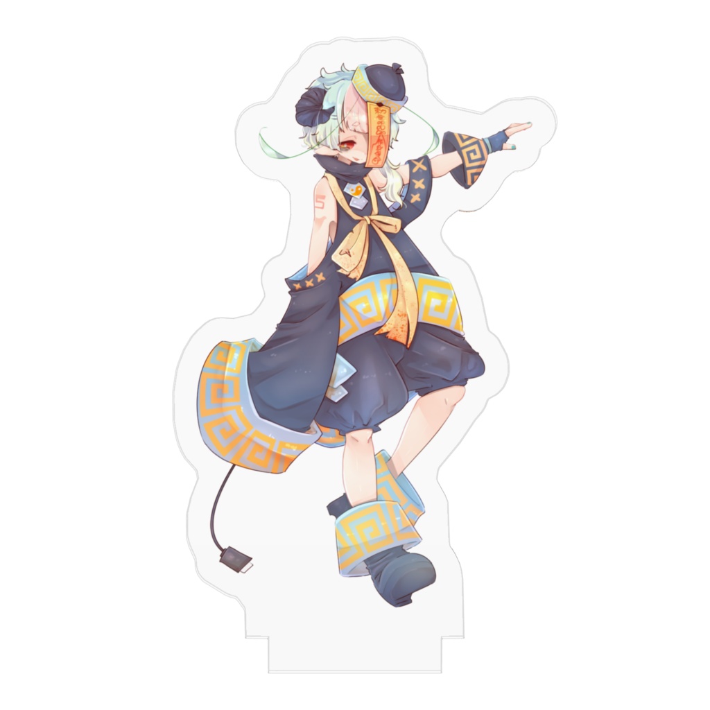 淡音むう*キョンシー/アクリルフィギュア