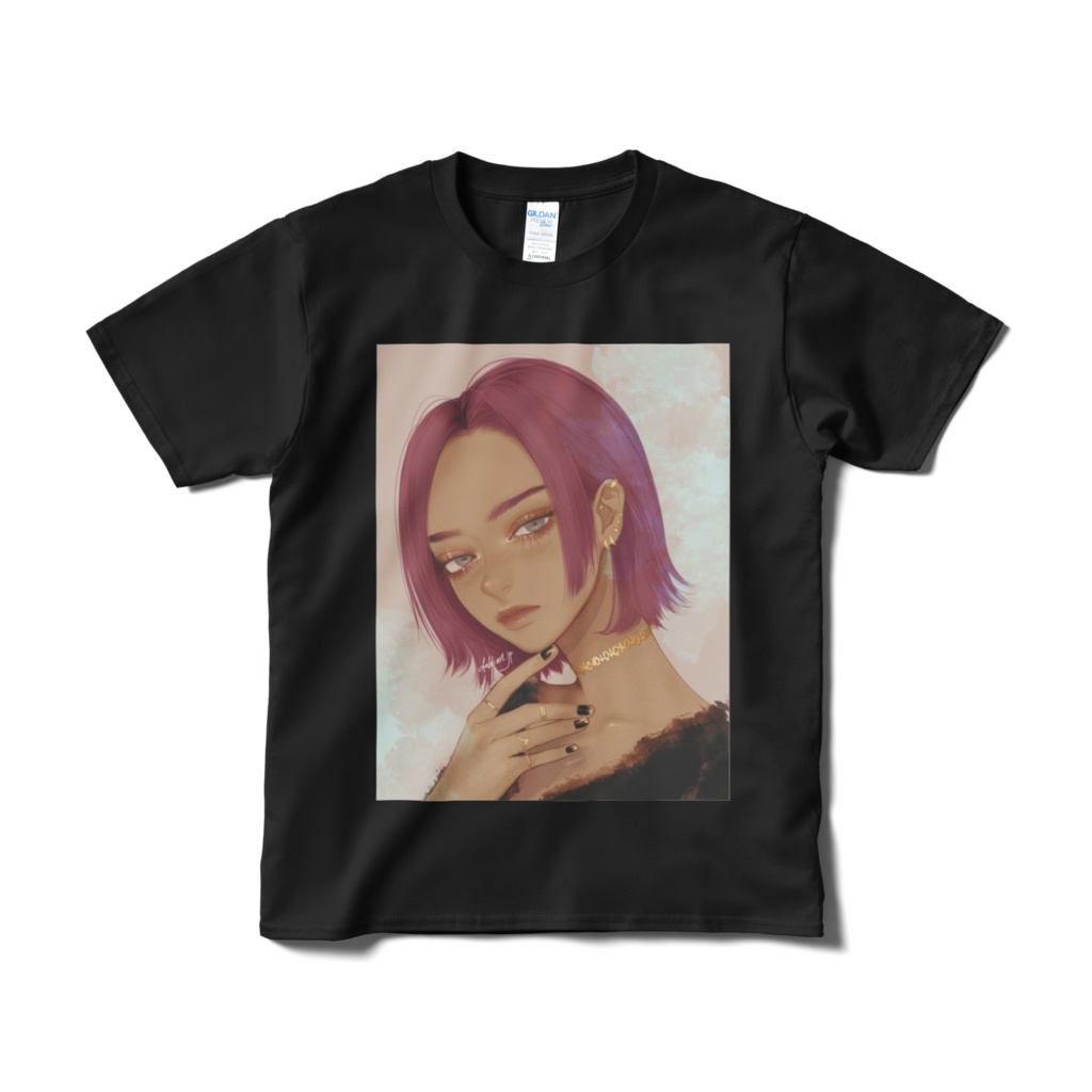 「no title 7」Tシャツ Black