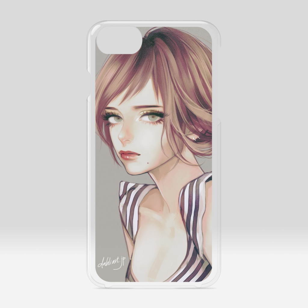 「Chignon」クリアiPhoneケース