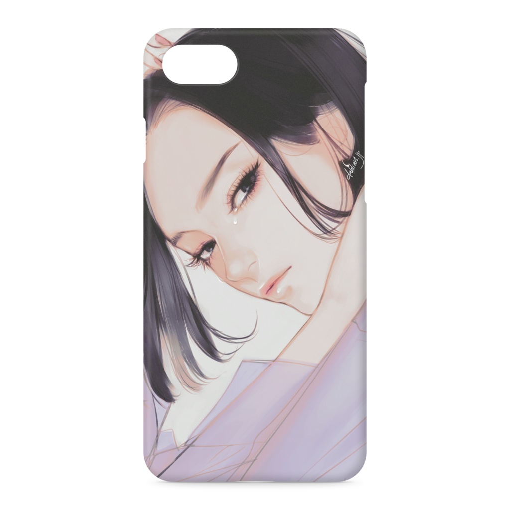 「cry」 iPhoneケース