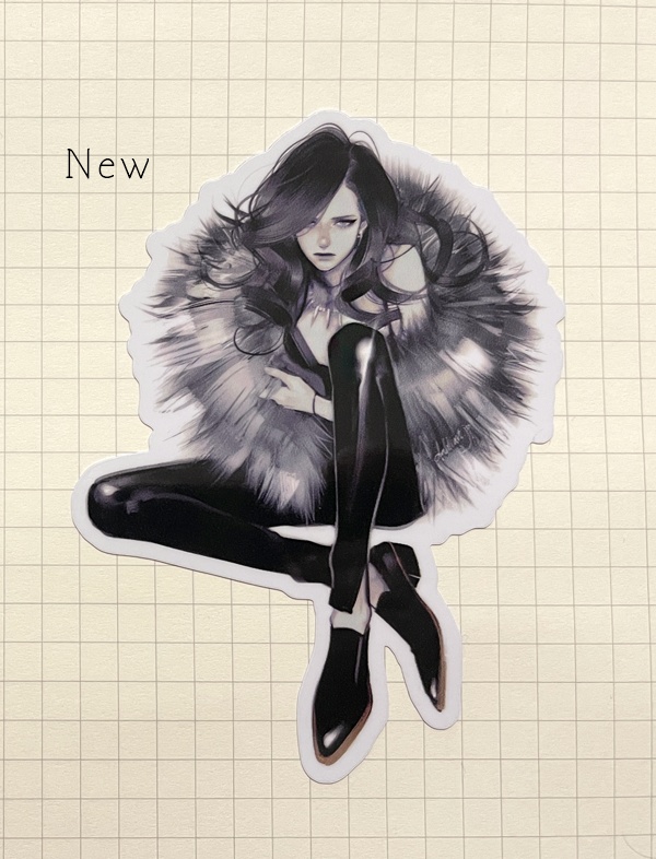 「fur」ステッカー