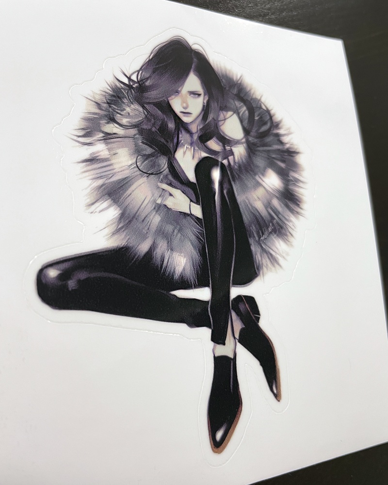 「fur」ステッカー