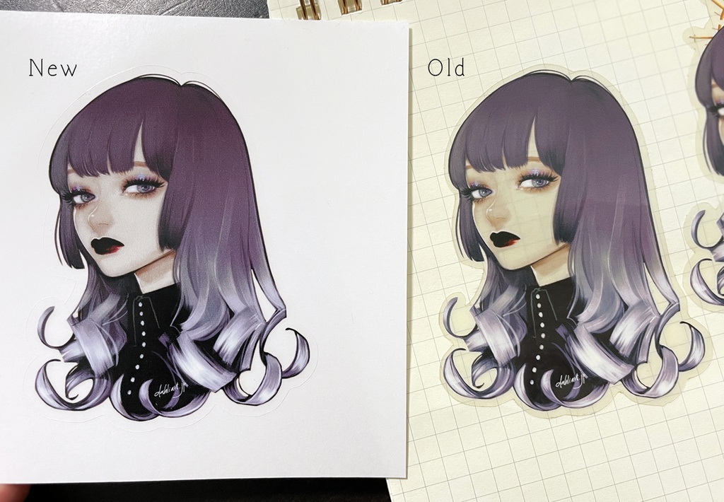 「Pretty Baby」クリアステッカー