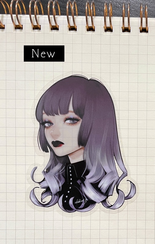 「Pretty Baby」クリアステッカー