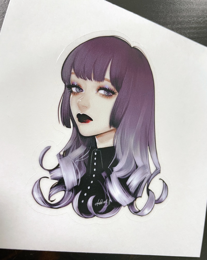 「Pretty Baby」クリアステッカー