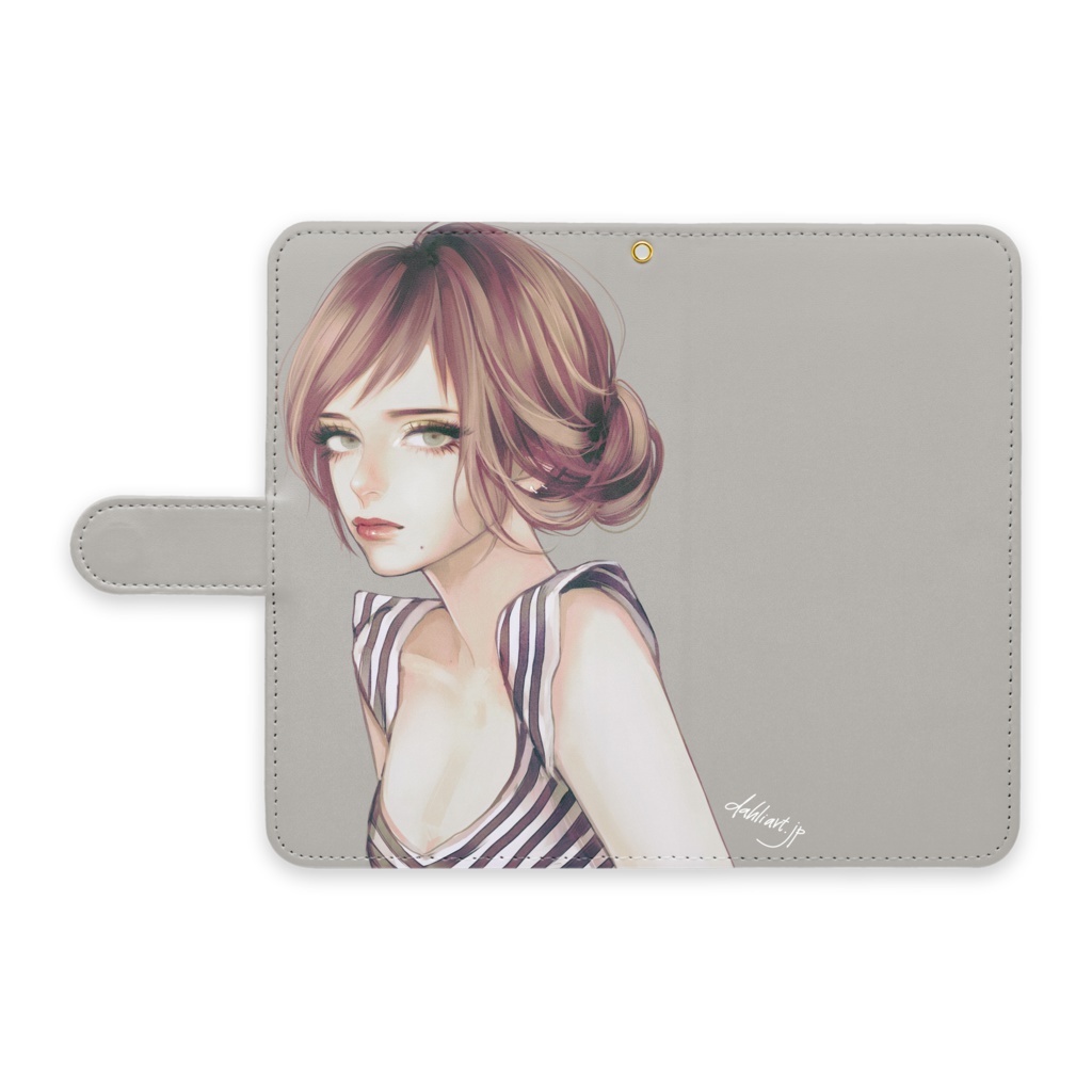 「Chignon」 手帳型Androidケース