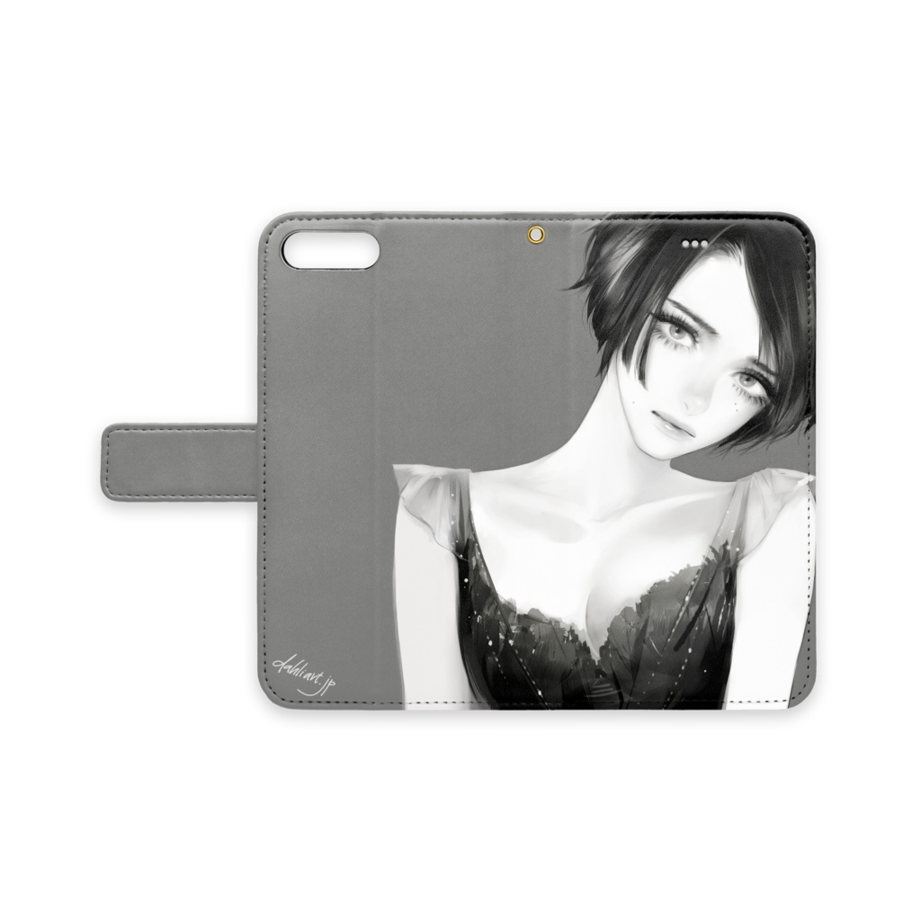 「Untitled 3」 手帳型iPhoneケース