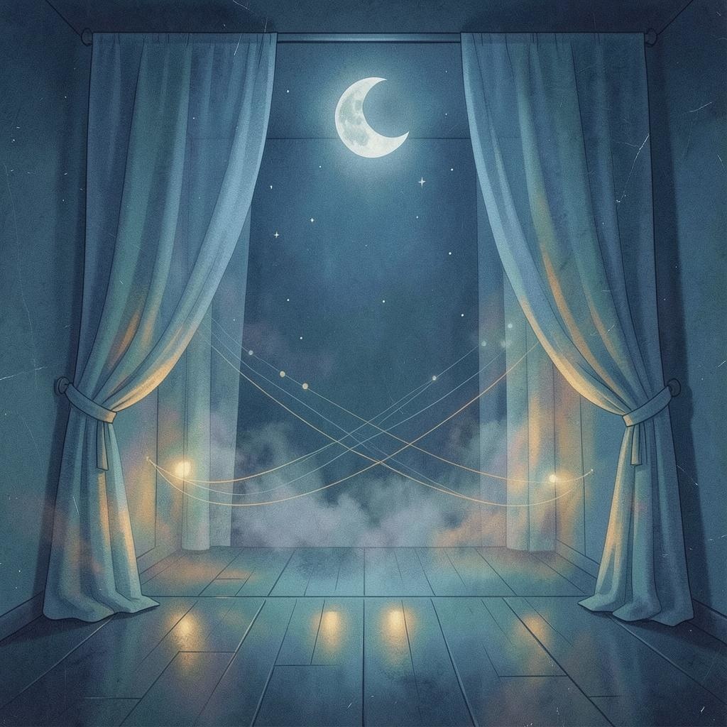 Cinematic Series - Blue Room Veil Drift（青い部屋に、静かにかかる薄いベール）