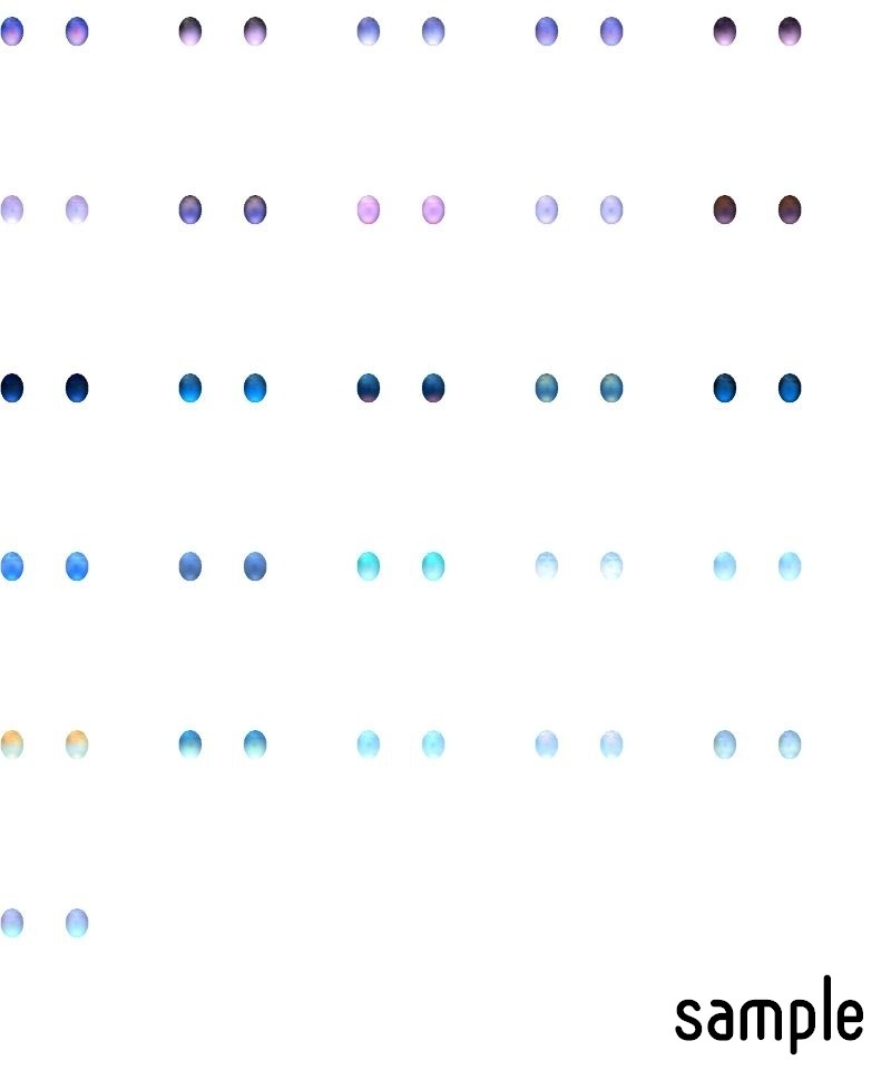 【みどりの森°アバター対応】たっぷりグラデアイテクスチャ【100枚】