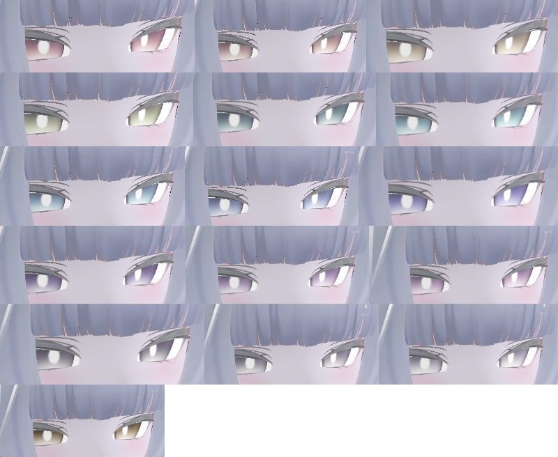 【ルルネ用】ぼんやりグレイッシュ(+おまけ)【16枚】