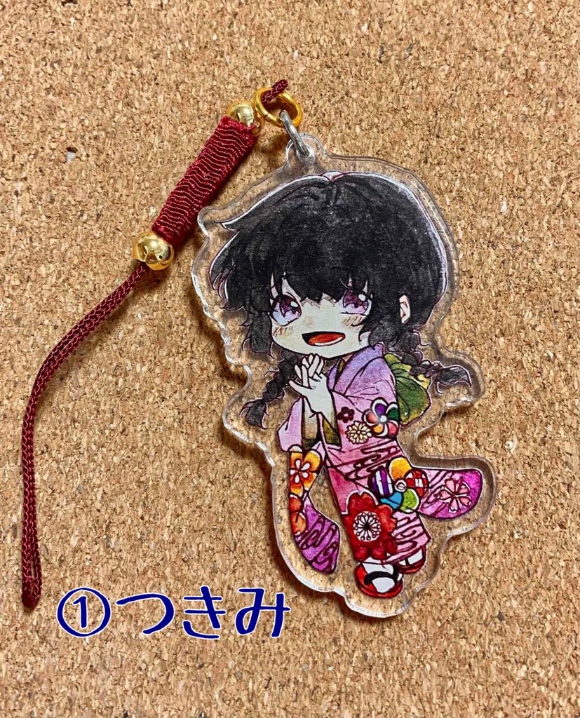 まつリごと アクリルキーホルダー4種