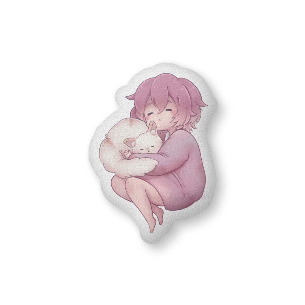 おやすみもふりえるクッション