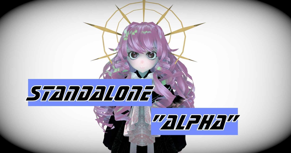 オリジナル3Dモデル「standalone”ALPHA”」(試用版あり)Original 3D Model "standalone"ALPHA"" (Trial Version Available)