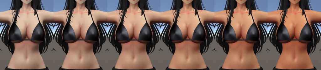 【lilToon】褐色よりの汎用マテリアルセット