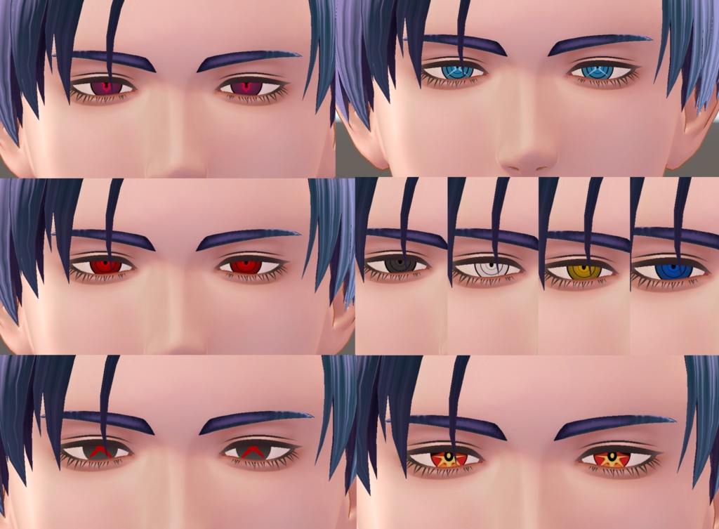 【姉崎優世対応 一部無料】アイテクスチャセット Vol.1