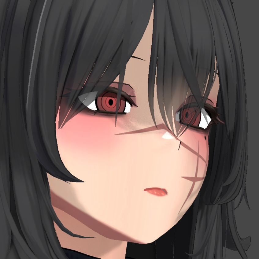 【汎用】顔傷テクスチャVer.2
