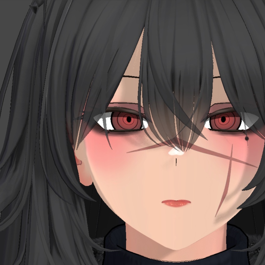 【汎用】顔傷テクスチャVer.2
