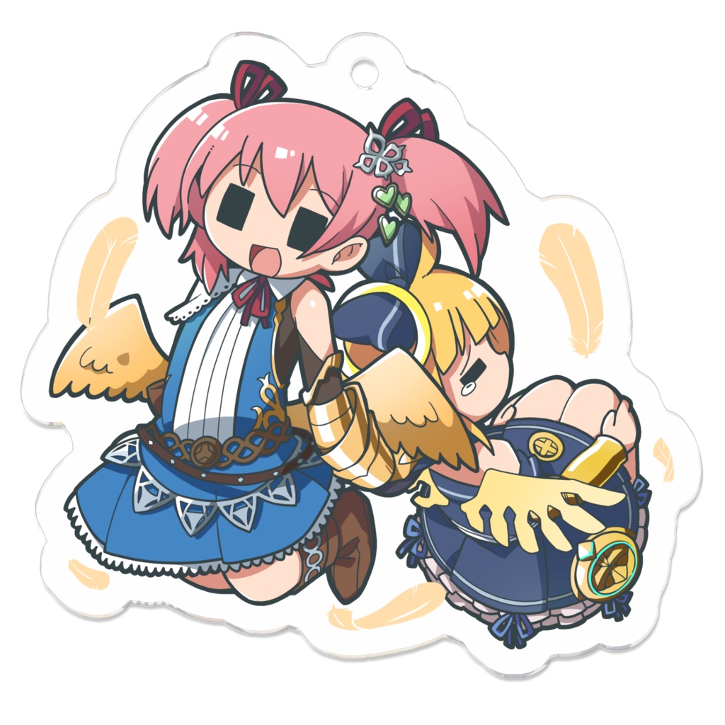 リリエル&エフェメラ アクリルキーホルダー