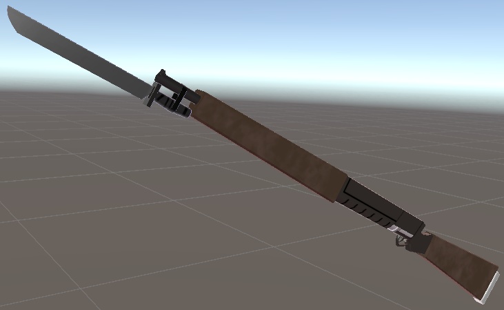 南部？親指銃剣