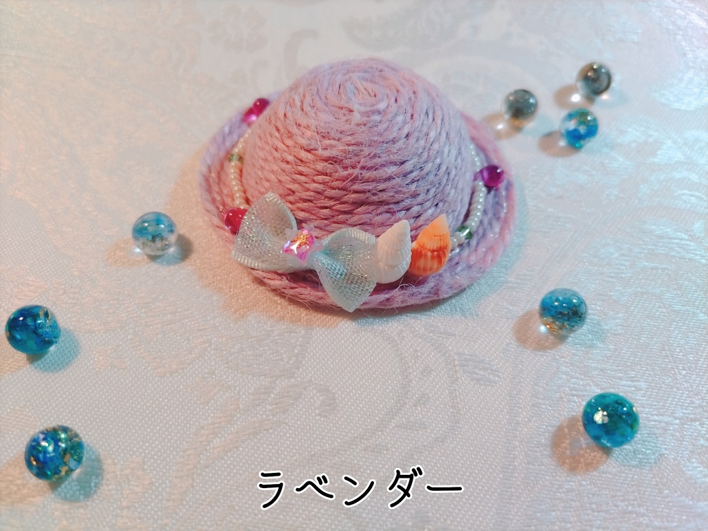 【受注生産品】マリンver.ミニチュア帽子