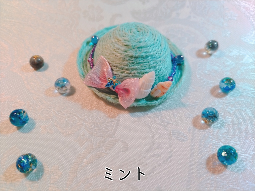【受注生産品】マリンver.ミニチュア帽子