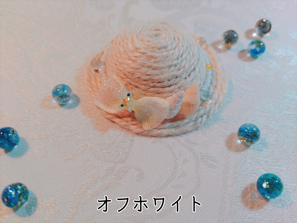 【受注生産品】マリンver.ミニチュア帽子