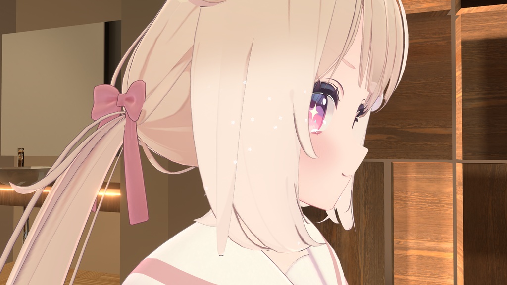 【シフォン専用】 SnowGradation&SnowLame(Hair・Kemono_Tail対応グラデーション&雪の結晶ラメ)【HairTexture+Material付き】