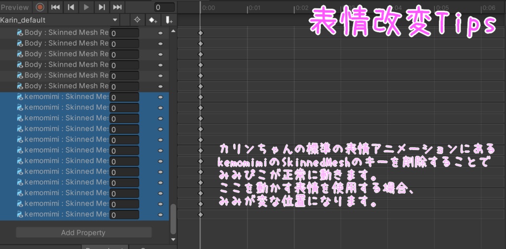 【カリン専用】カリンちゃんのけもみみとしっぽをたくさんピコピコさせるシステム!【MA対応(※一部各自での設定必要)】