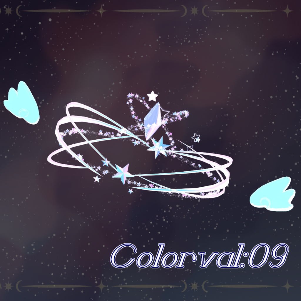 【ver2.0記念セール中!(9/3~9/13)】【VRC想定】StellarLuminus【ヘイローアクセサリー】