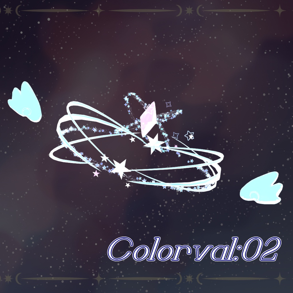 【ver2.0記念セール中!(9/3~9/13)】【VRC想定】StellarLuminus【ヘイローアクセサリー】