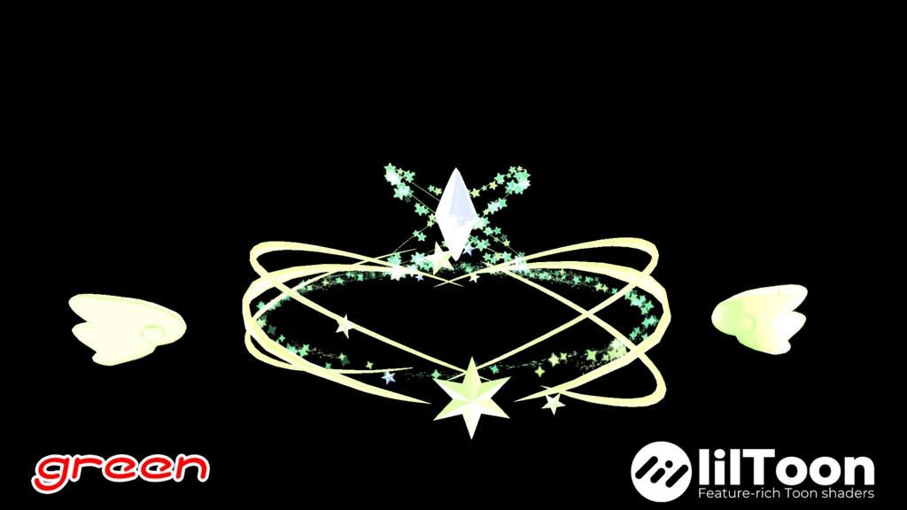 【VRC想定】StellarLuminus【ヘイローアクセサリー】