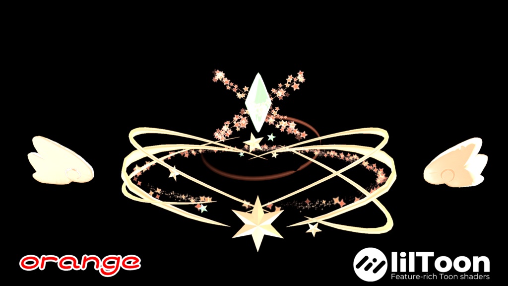 【VRC想定】StellarLuminus【ヘイローアクセサリー】