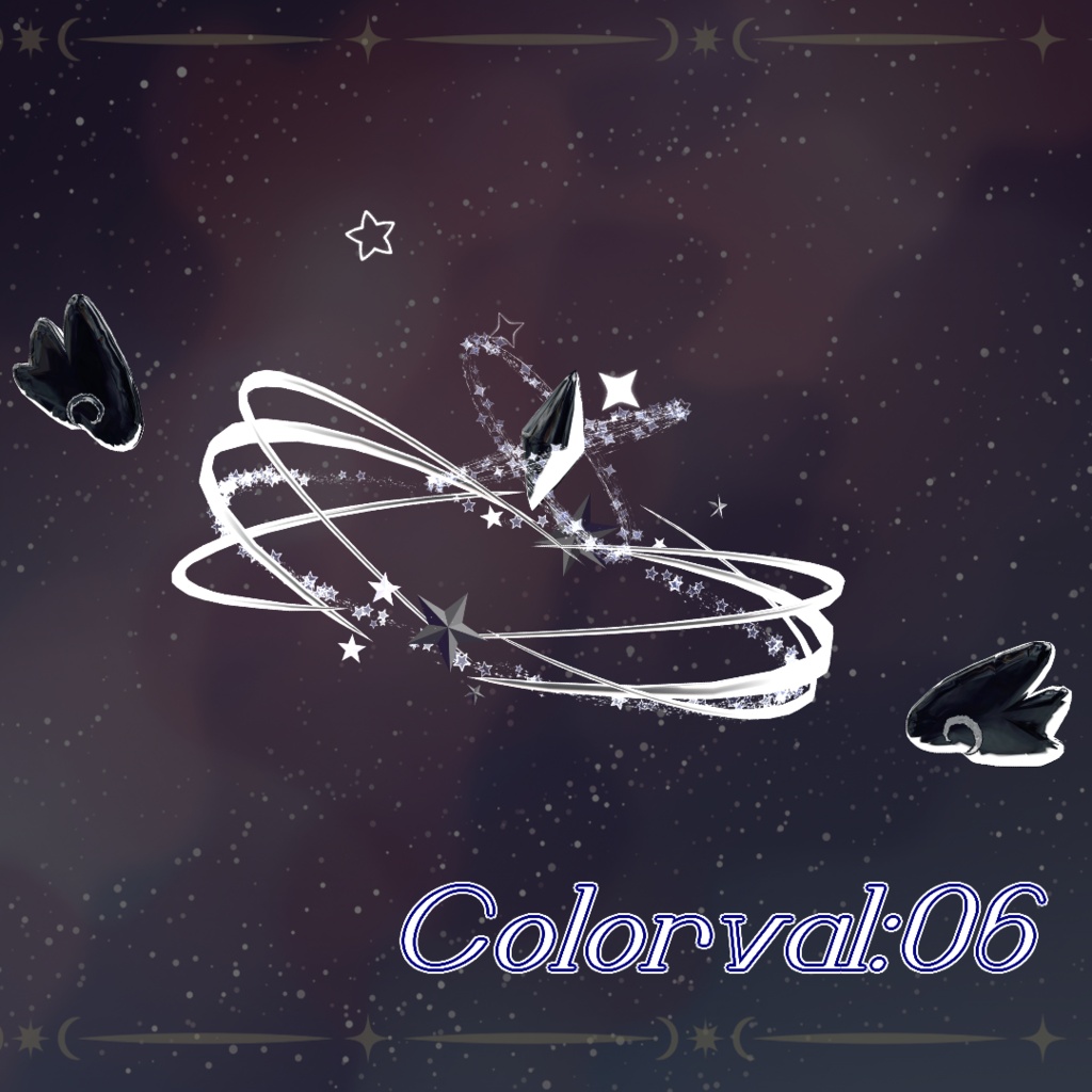 【ver2.0記念セール中!(9/3~9/13)】【VRC想定】StellarLuminus【ヘイローアクセサリー】