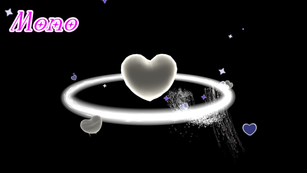 【VRC想定/MA対応】StellarCordis【ヘイローアクセサリー】