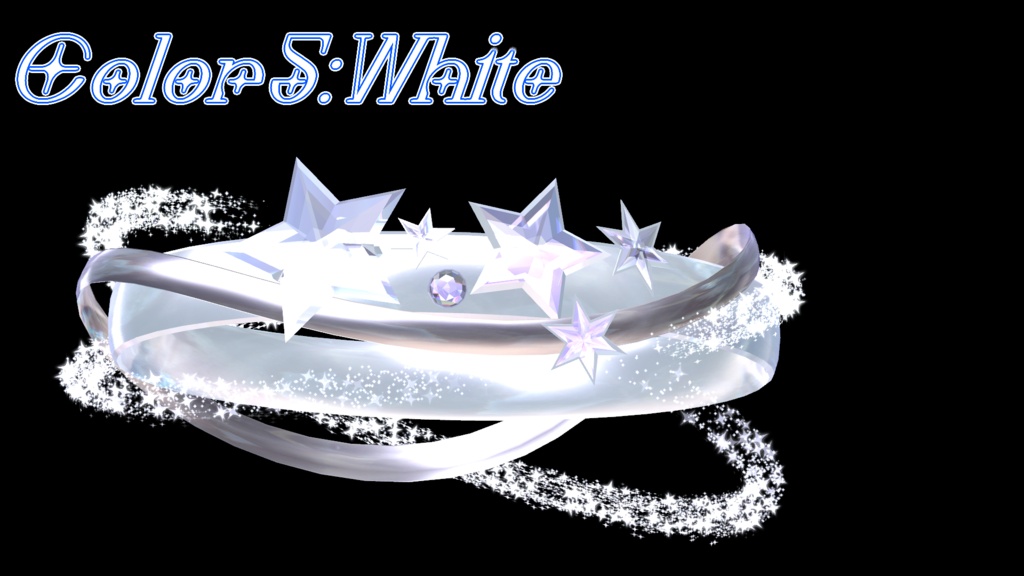 【VRChat想定】Étoile【指輪アクセサリーwith ParticleSystem】