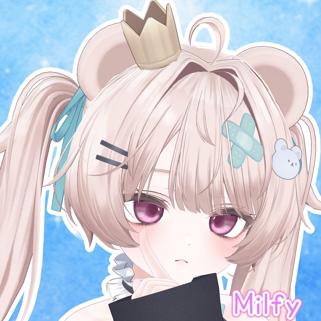 【17アバター対応】Clear Eyes Texture