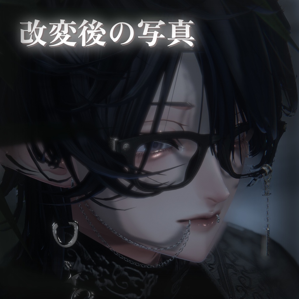 メロ男斑霞 Face Blendshape + Make up