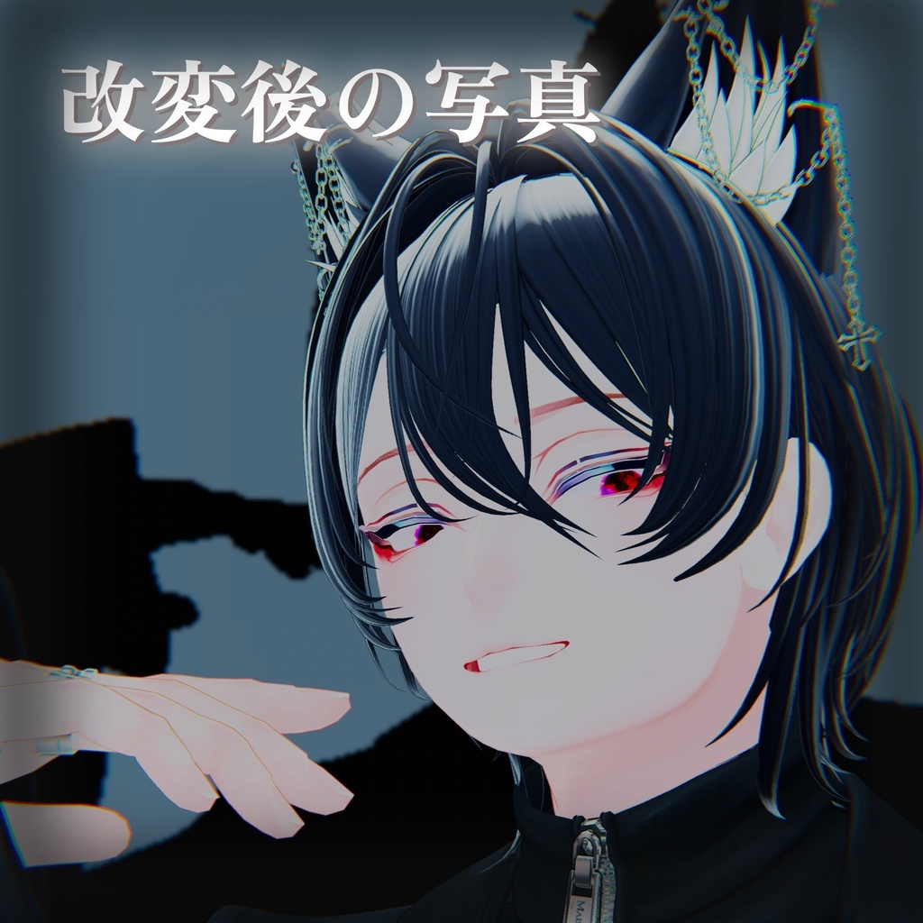 メロ男斑霞 Face Blendshape + Make up