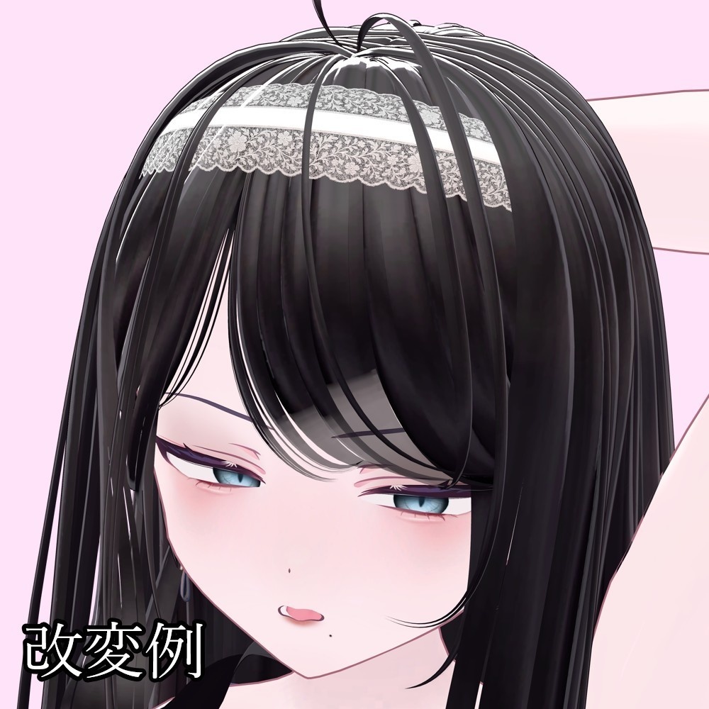 アンニュイ風 Chocolat専用 eye + Make up+ Face Blendshape