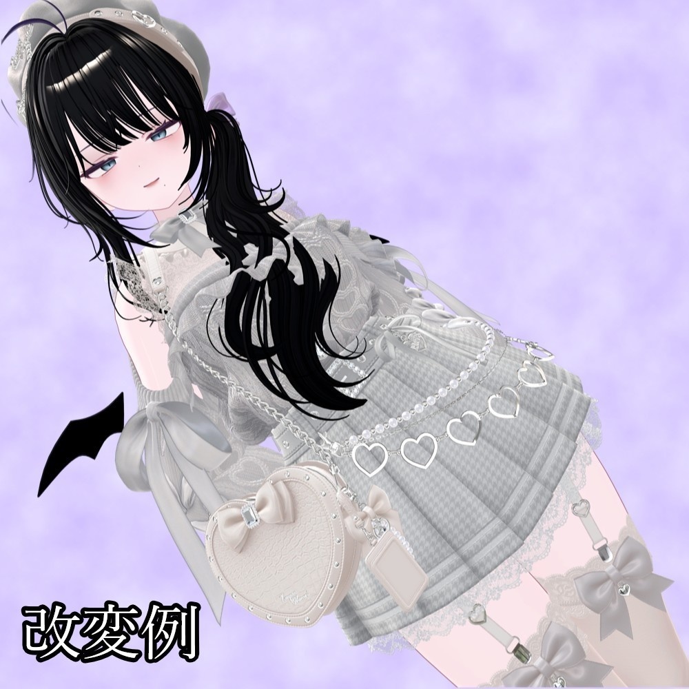 アンニュイ風 Chocolat専用 eye + Make up+ Face Blendshape
