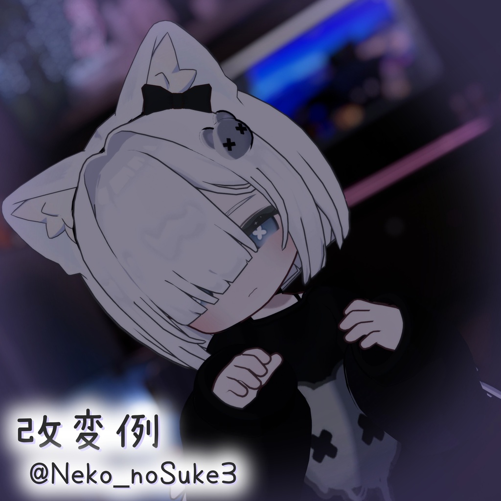 ゆったりキプ Face BlendShape&Face Animation + Make up&Eye
