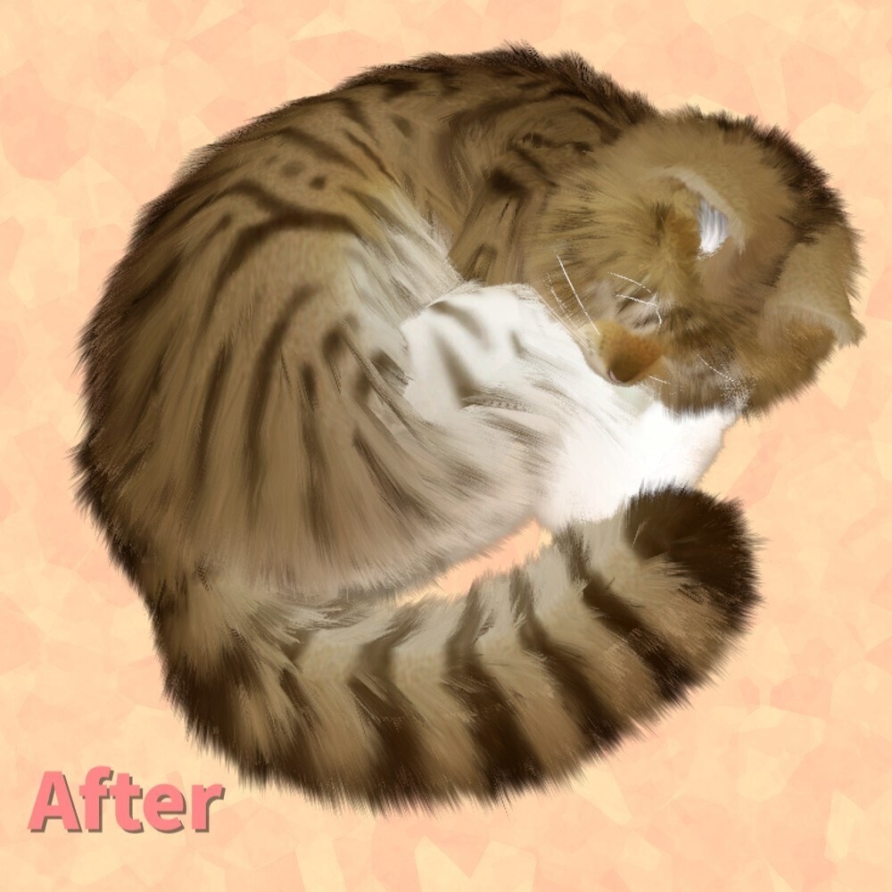 【にゃにゃまる専用】長毛種にするやつ