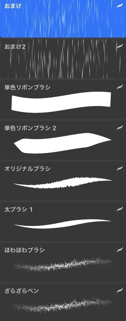 Procreate用 ブラシセット