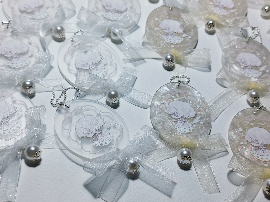 アクリルキーホルダー(天使)