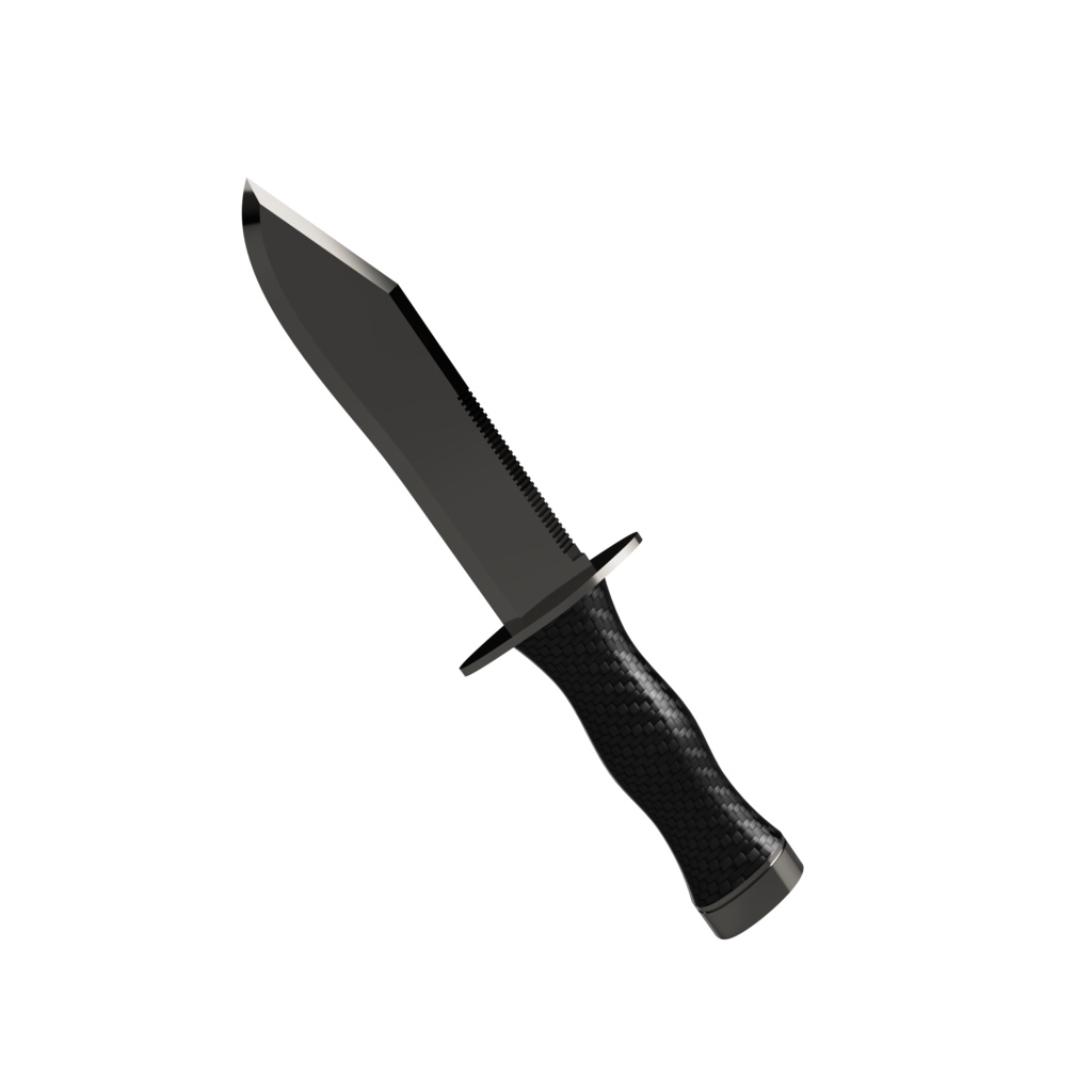 【無料】【3Dモデル】コンバットナイフ