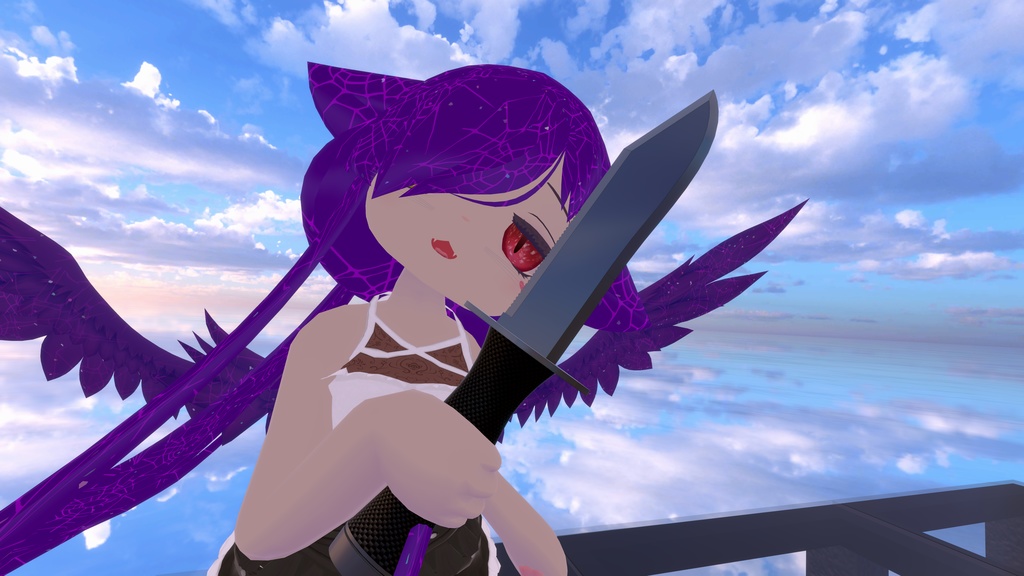 【無料】【3Dモデル】コンバットナイフ