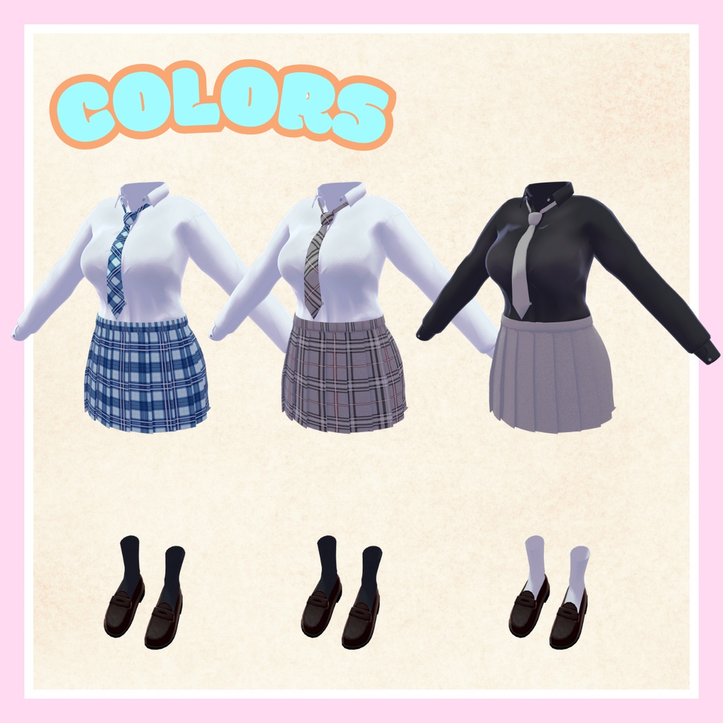 ギャル制服(夏)セレスティア用