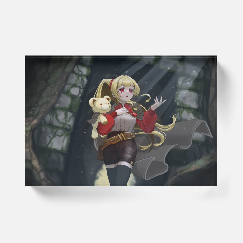 【アクリルブロック】忘れじの言の葉ーフードなし